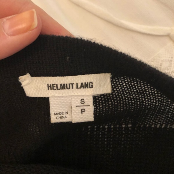 Helmet Lang cape sweater - Picture 5 of 7